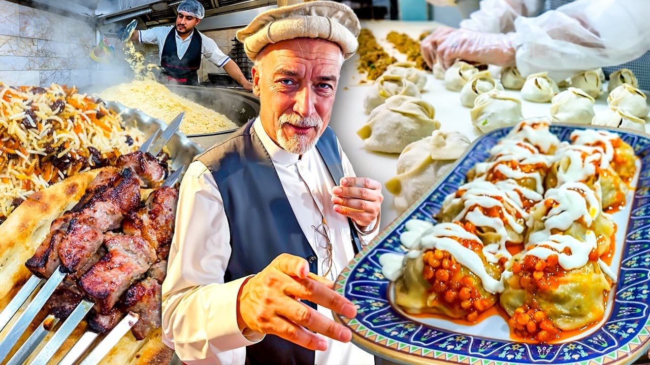Afghan Food Paradise in Iran: Kabuli Pulao, Mantu & More!